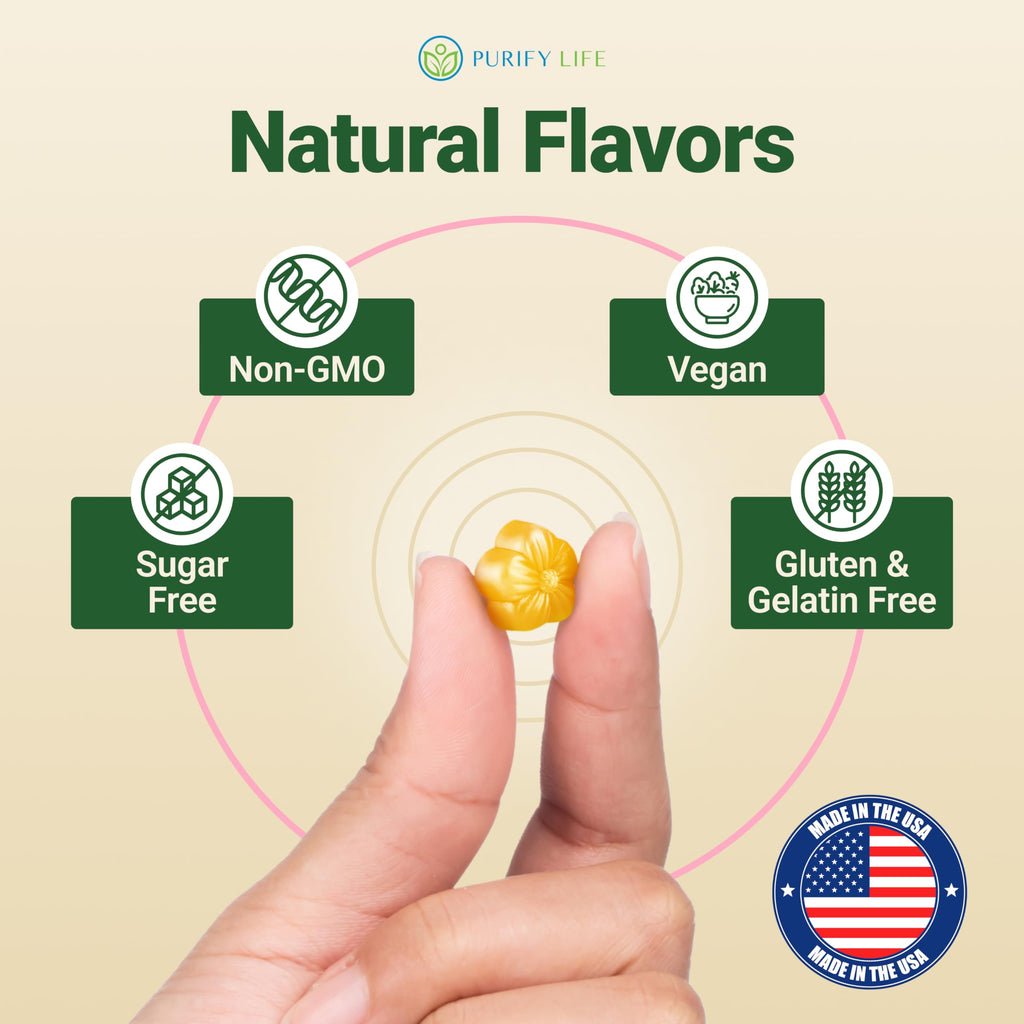 Sugar-Free Rhodiola Rosea Gummies (1500mg/Serving) Adaptogenic Rhodiola Rosea Supplement & Cortisol Blocker for Performance, Sta