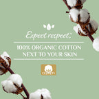 Organyc 100% Organic Cotton Inside and Out Incontinence Pads for Bladder Leaks, FSA/HSA Eligible, Maximum Flow, 16 Count