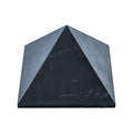 Shungite Stone Protection Pyramid 2 | Authentic Shungite Stones Protection Unpolished Pyramid 2 inches (5 cm) | Black Stone Crys