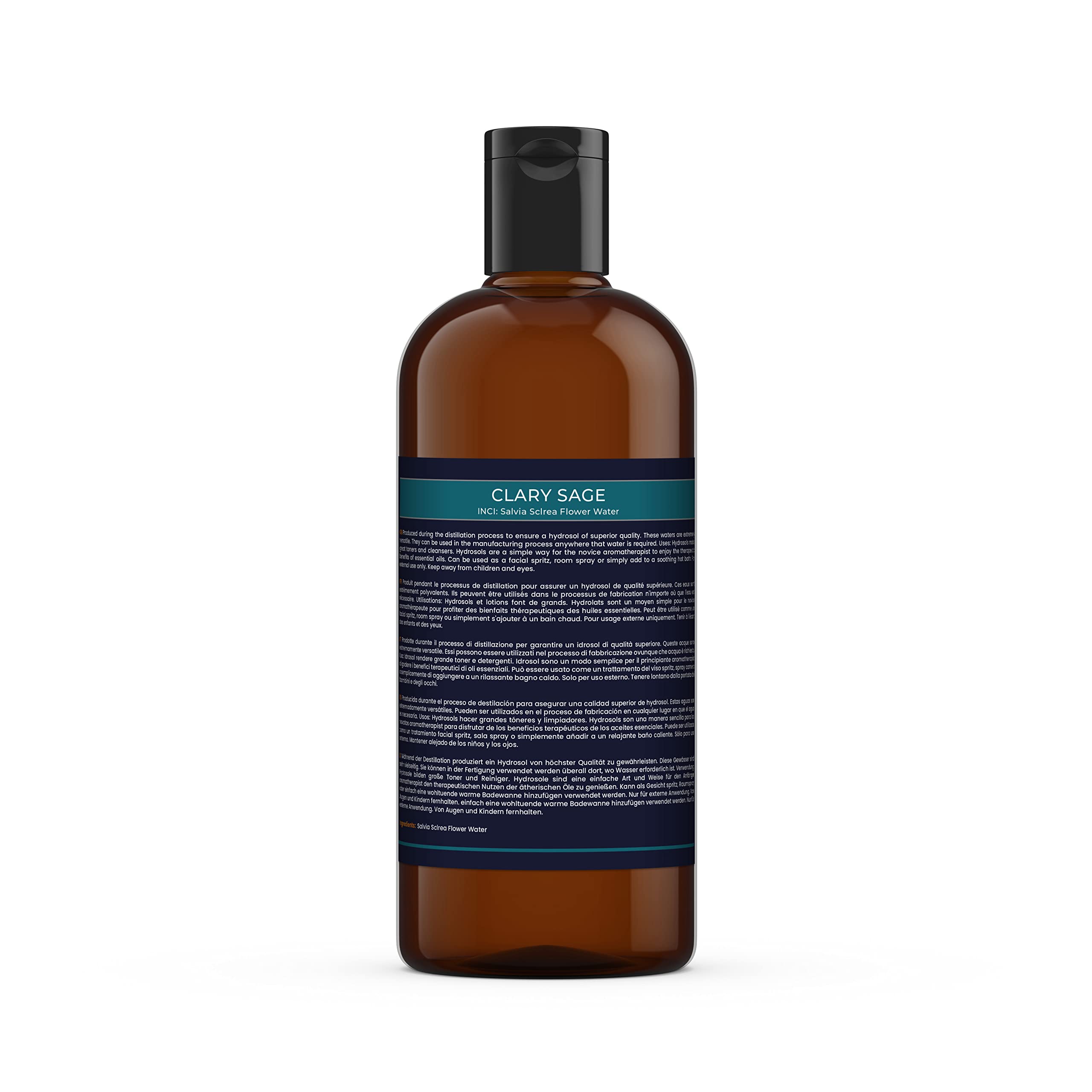 Mystic Moments Clary Sage Hydrosol Floral Water - 500ml