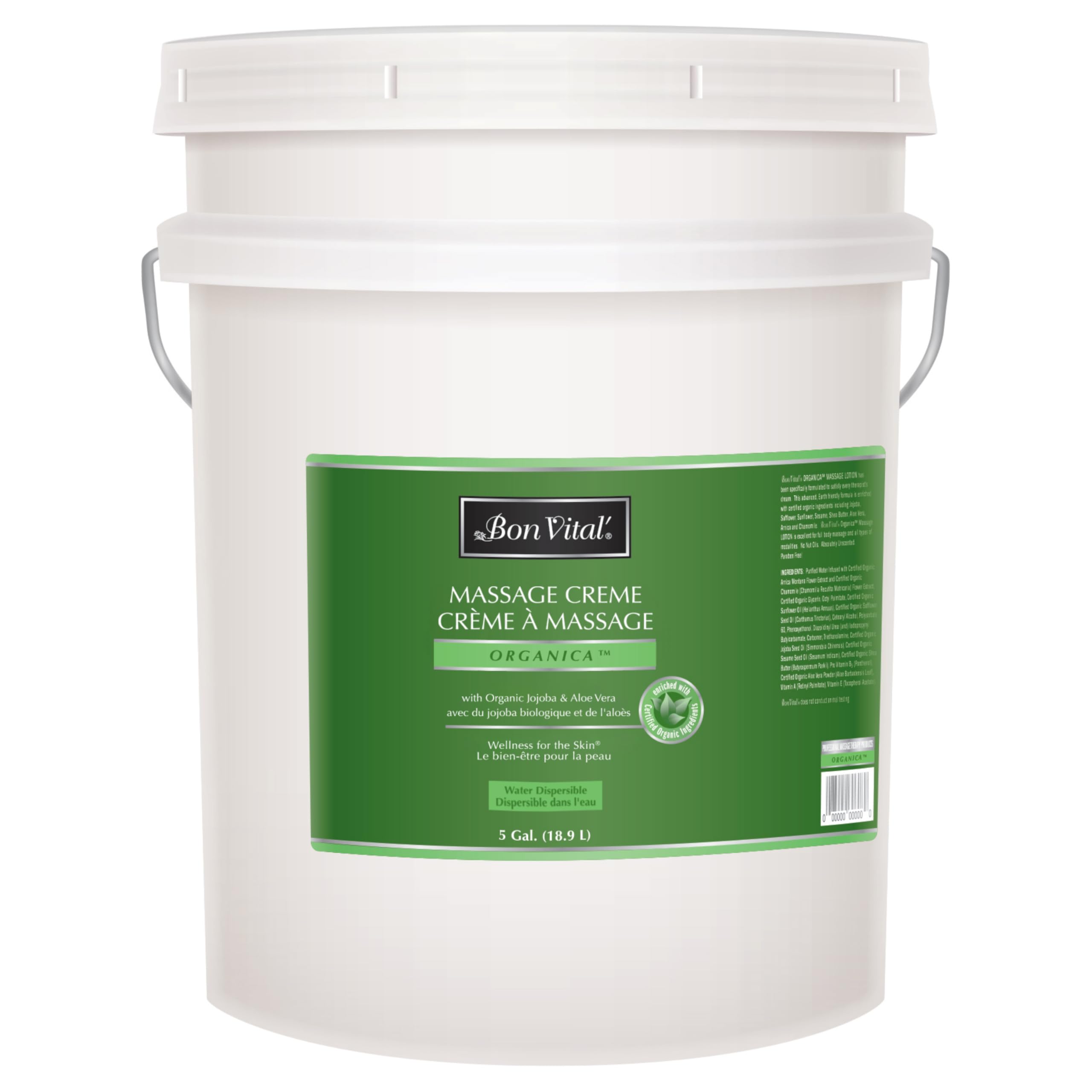 Bon Vital Organica, Crme, 5 Gallon