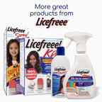 Licefreee Spray Family Size Lice Treatment for Kids & Adults, Easy Use Lice Spray Kills Head Lice, Eggs, Super Lice on Contact,