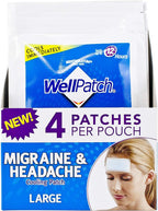 WellPatch Migraine Cooling Headache Pads-4ct