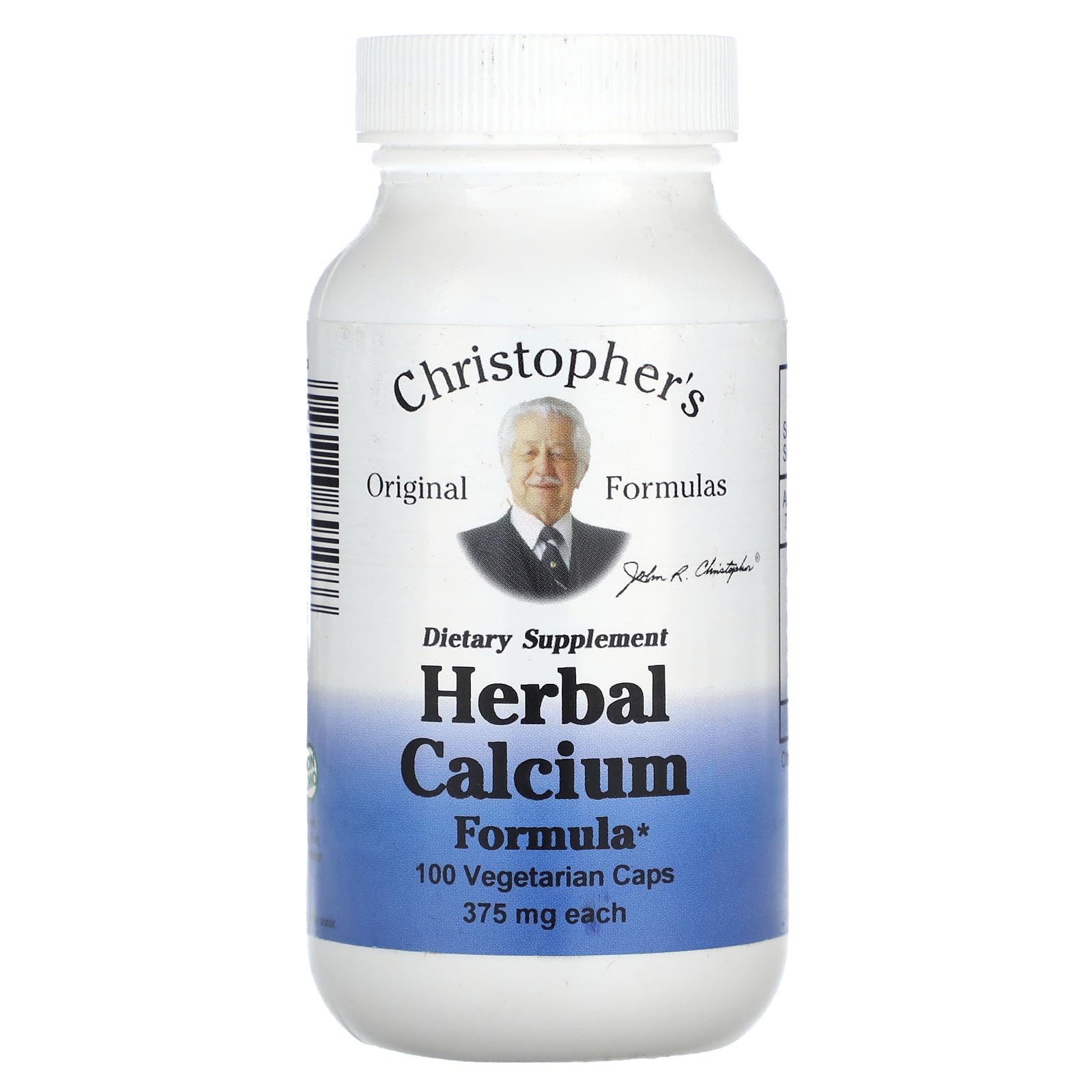 Dr Christopher s Formula Herbal Calcium Formula, 400 mg, 100 Count