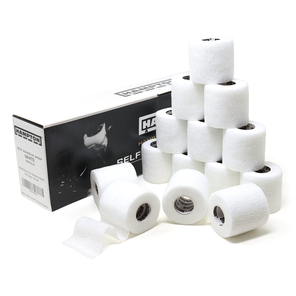 Hampton Adams | As Seen on Shark Tank | Self Adhesive Bandage Wrap (14-Pack) | 15ft | Pet Safe | Breathable Athletic Elastic Coh