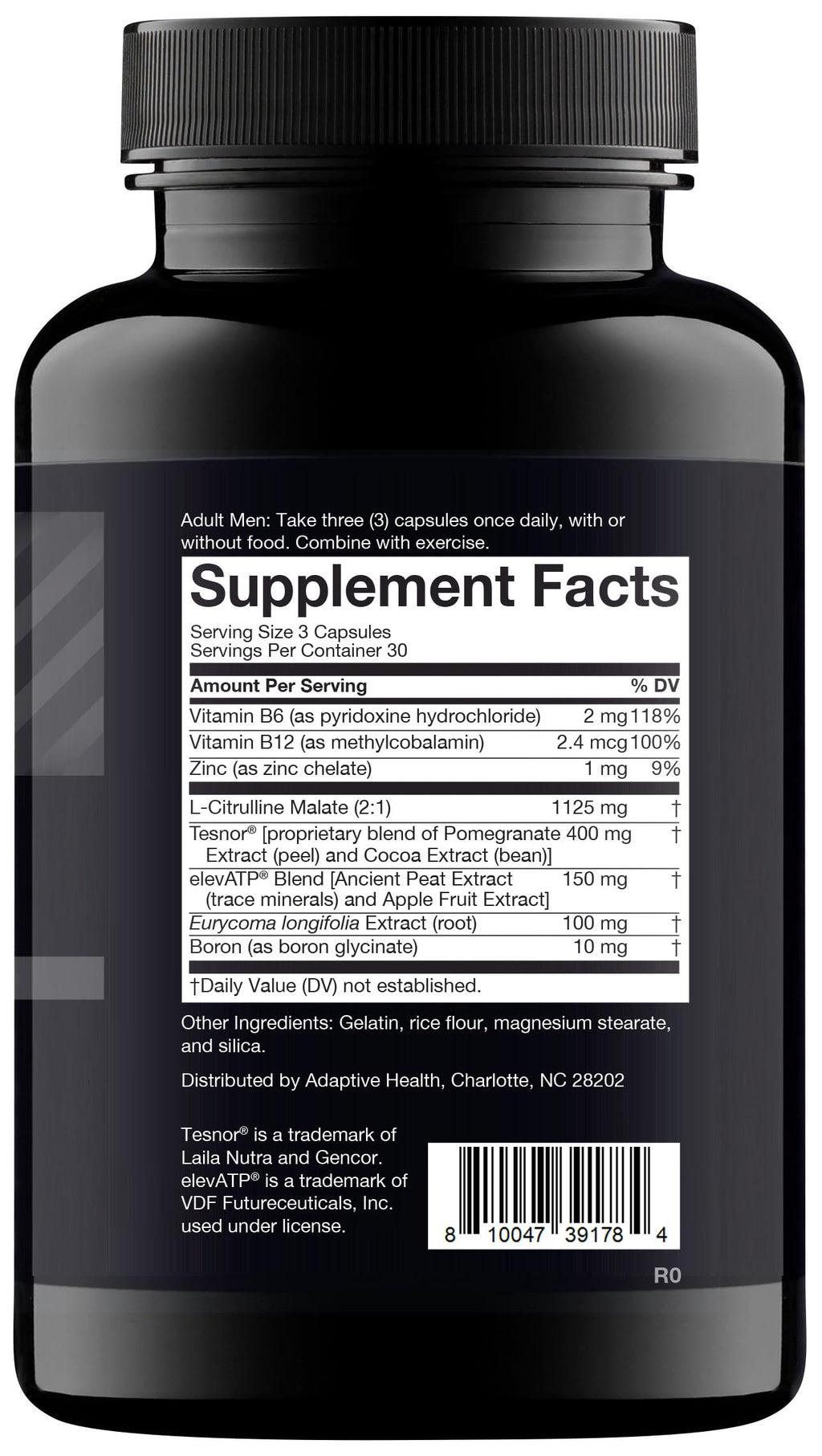 Nugenix Total-T Men’s Wellness Supplement – 90 Capsules