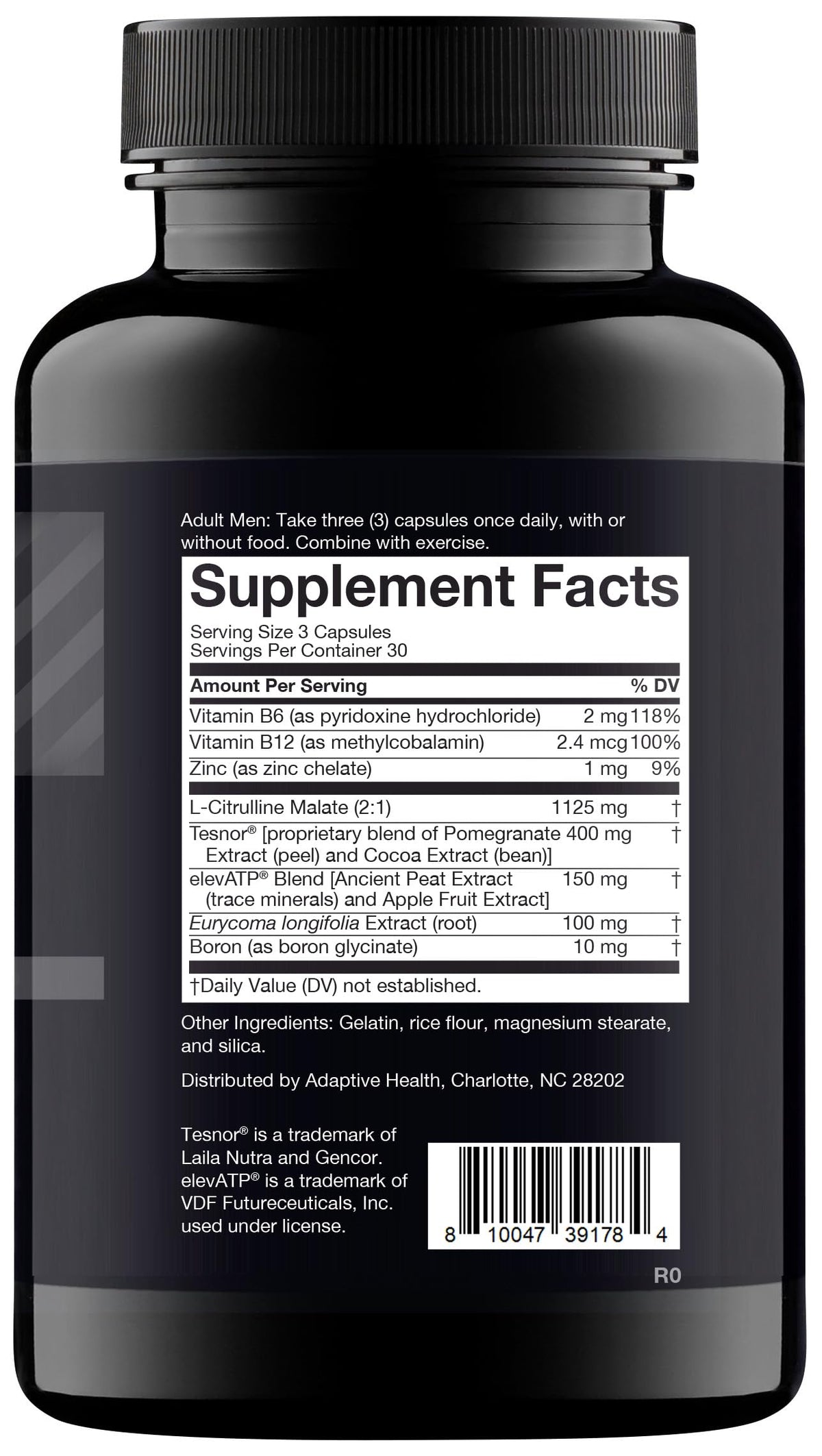 Nugenix Total-T Men’s Wellness Supplement – 90 Capsules
