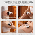 Lymphatic Drainage Massager & Cellulite Massage Tool, for Legs, Arms & Belly, Body Sculpting Machine Helps Reduce Stretch Marks