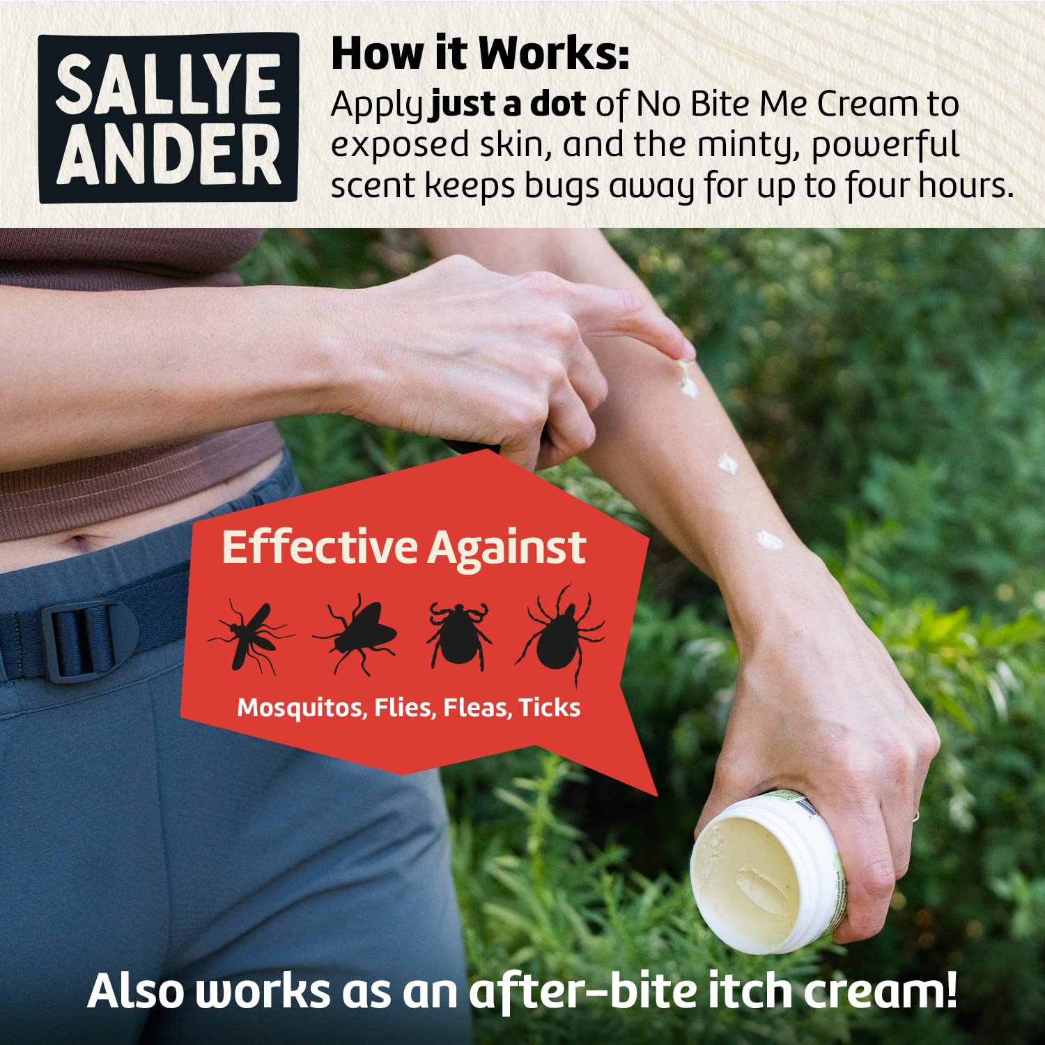 SALLYEANDER No Bite Me! Cream & Soap Set