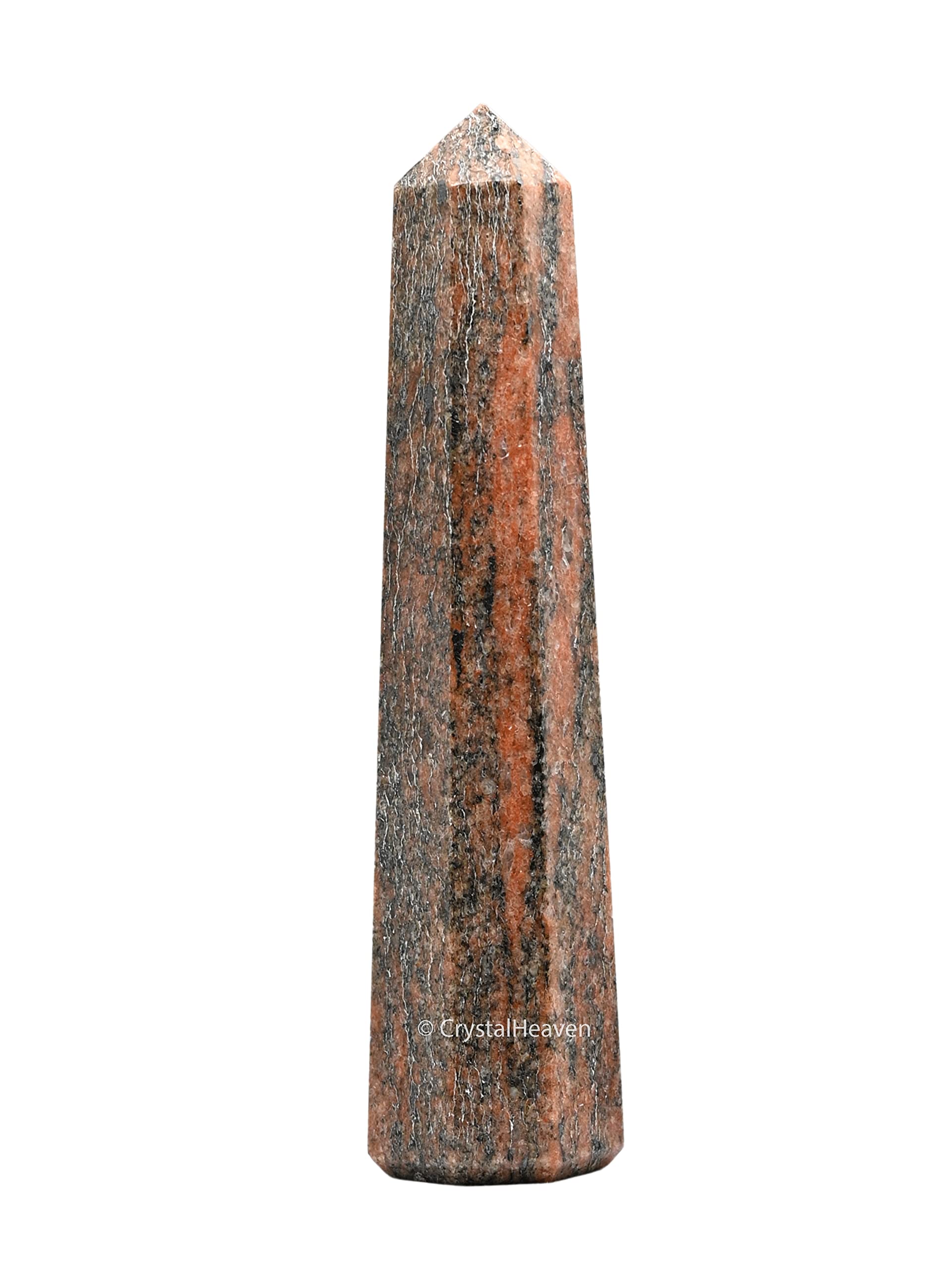 Crystal Heaven Unakite Crystal Tower Obelisk Point For Chakra, Healing And Balancing  Aaa Grade Original Certified Gemstone Aga