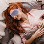RAYNAG 4 Pack Plush Sleep Mask Soft Comfortable Blindfold Eye Cover for Sleepover Gift Birthday Party Favors, Silky Fabric on Th