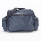 Hopkins Medical Products Original Home Health Shoulder Bag, 70D Waterproof Nylon, Fold-Down Compartment, Adjustable Straps, 14x1