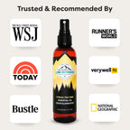 Lumi Outdoors Natural Shoe Deodorizer Spray & Odor Eliminator - Fresh Citrus Tea Tree Essential Oil Odor Eater