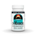 Source Naturals D-Mannose, Potent Urinary Tract & Bladder Health Support*, 500mg - 30 Capsules