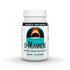 Source Naturals D-Mannose, Potent Urinary Tract & Bladder Health Support*, 500mg - 30 Capsules