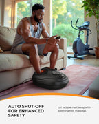 Relaxation Gifts for Women Men Mom Dad, 2025 Upgrade Shiatsu Foot Massager with Heat, FSA Eligible Feet Massager for Plantar Fas