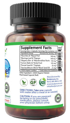 Bodymune AcidRelief Acid Reducer Acid Indigestion Relief Supplement for Occasional Acid Reflux & Antacid, USA-Made USDA Organic
