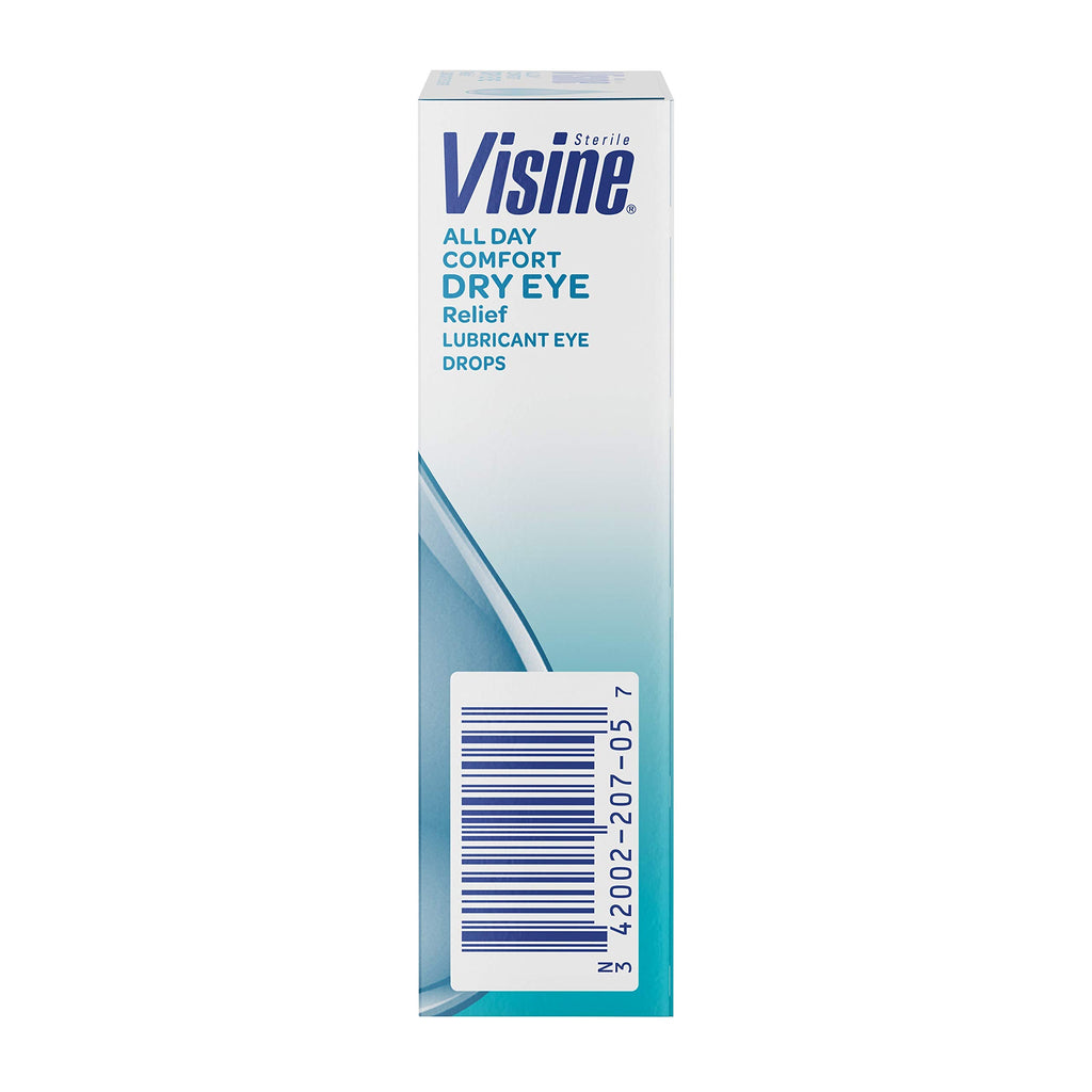 Visine All Day Comfort Dry Eye Relief Eye Drops for Up to 10 Hrs of Comfort, 0.5 fl. oz