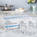 McKesson Obstetrical Antiseptic Towelettes Wipes, Sterile, Individual Packet, Clean Scent, 100 Count, 1 Pack