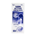 BeKOOOL Active Cooling Patch 4 Count for Cooling Relief During mild to moderately strenuous Activities