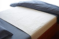 Careboree Pack of 2 Cotton Top-Layer Reusable Tuckable Underpads Incontinence Bed Pads Queen 34X60 Washable 21 Wings