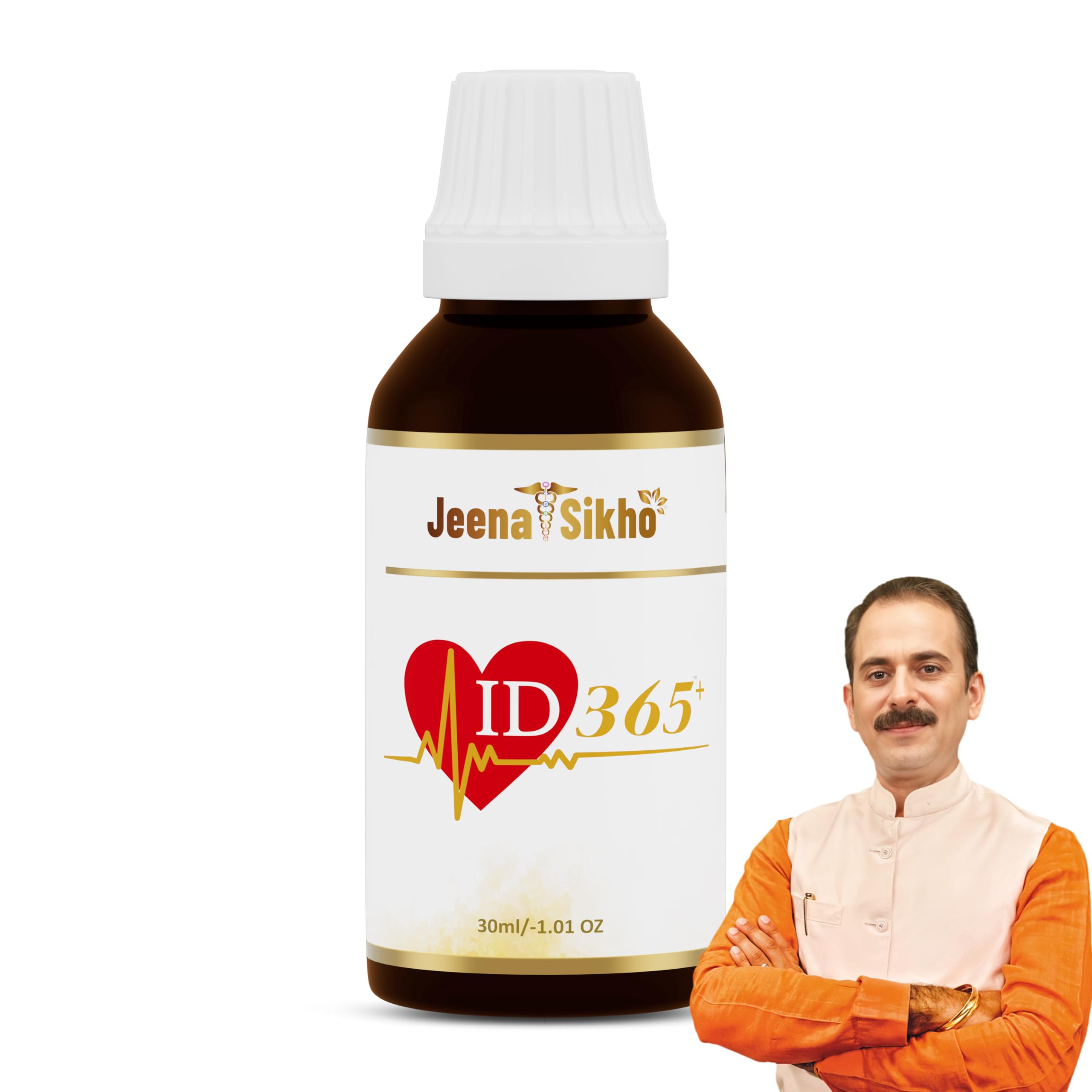 Jeena Sikho Id 365 Drops | Ayurvedic Immunity Booster Drops | Naturally Blended With Ayurvedic Herbs | Effective For Adults And 