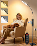 AearKing Light Therapy Lamp, 10000Lux UVFree Sunlight Therapy Happy Lamp