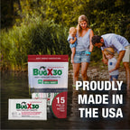 CoreTex Bug X 30 Mosquito, Tick, & Insect Repellent Wipes with 30% DEET - Pack of 100 Single-Use Bug Repellent Wipes for Up to 7
