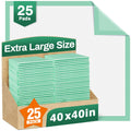 MILDPLUS Disposable Bed Pads 40X40 Extra Large Pee Pads for Incontinence 140 Gram Heavy Duty Super Absorbent Underpads Waterproo