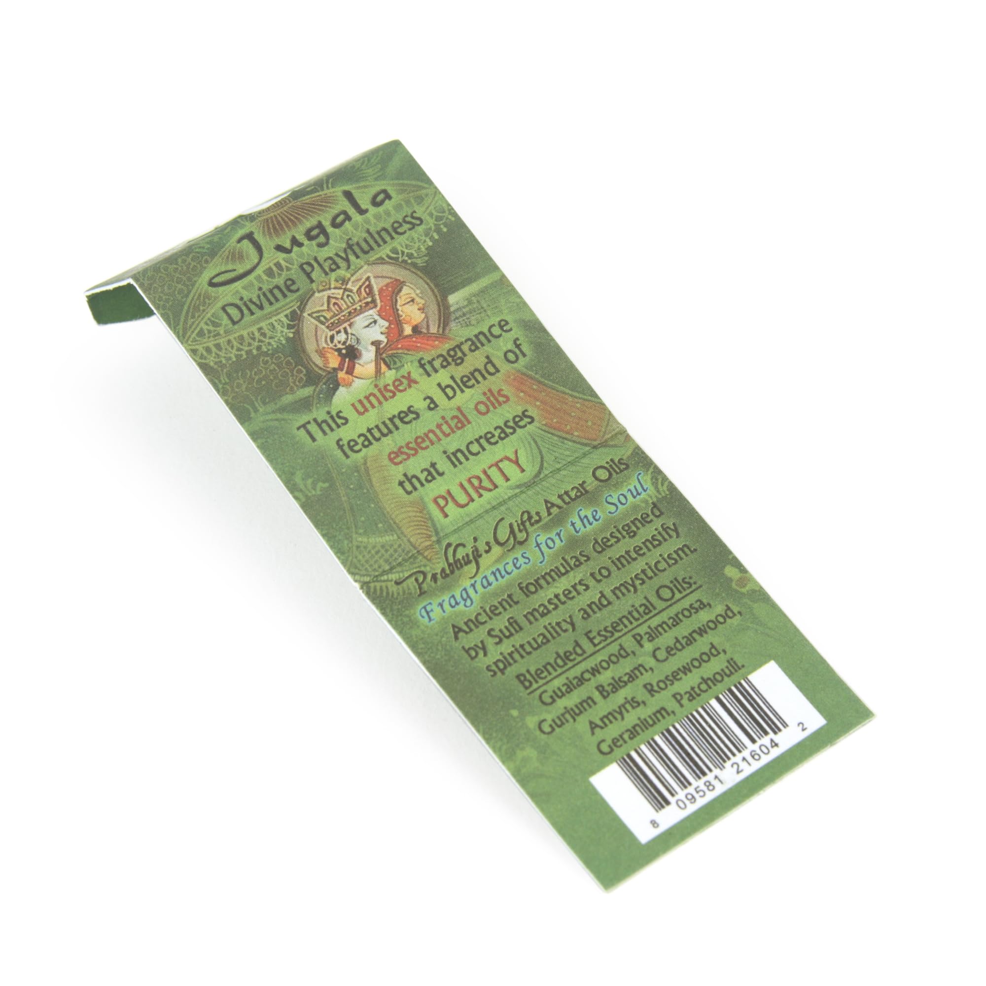 Prabhujis Gifts Jugala Damask Rose Oil, 0.5 OZ