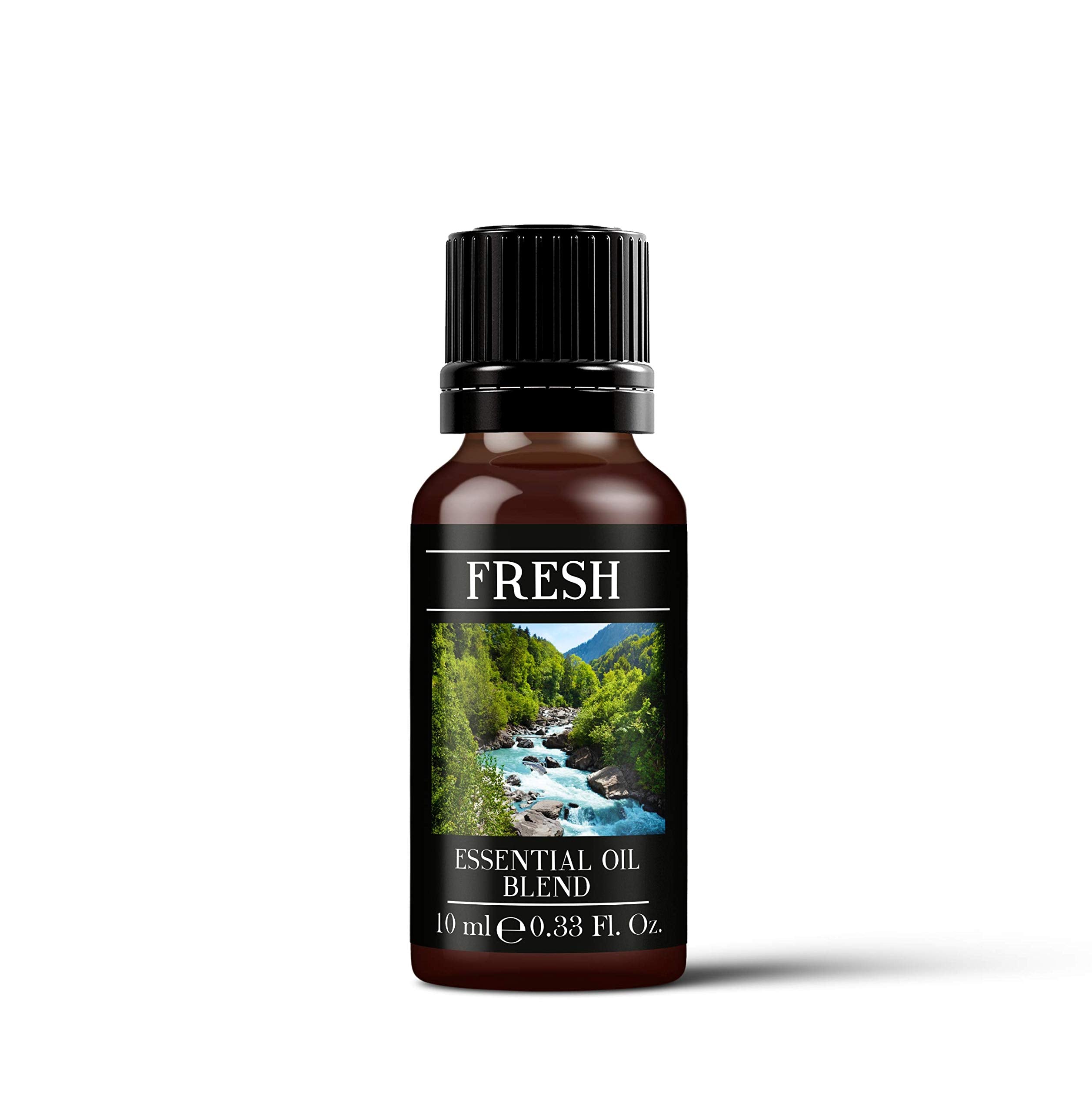 Mystix London | Fresh Pure & Natural Essential Oil Blend 10ml - for Diffusers, Aromatherapy & Massage Blends | Perfect as a Gift
