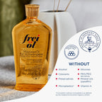 Massage Body Oil for Pregnant Woman - Maternity Skincare Oil, Skin Elasticity Increase by 35% - Prevents Stretch Marks, Safe to