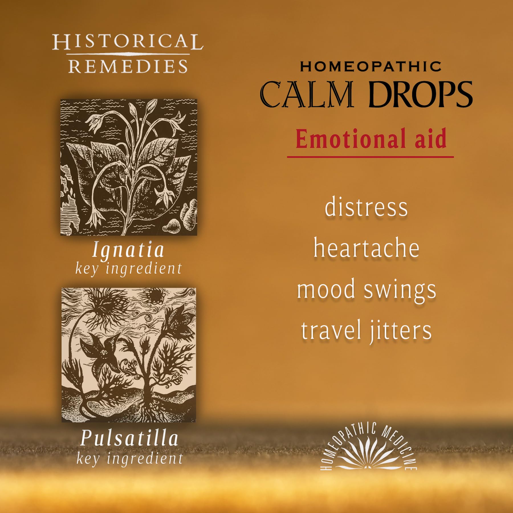 Historical Remedies Calm Drops Homeopathic Lozenges (3 Pack)| Natural Care for Emotional Stress Relief, Vegan & Gluten-Free Orga