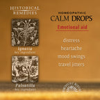 Historical Remedies Calm Drops Homeopathic Lozenges (3 Pack)| Natural Care for Emotional Stress Relief, Vegan & Gluten-Free Orga