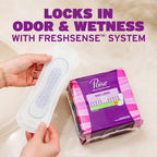 Poise Daily Liners, Incontinence Panty Liners, 2 Drop Very Light Absorbency, Regular Length, 48 Count of Pantiliners, Packaging