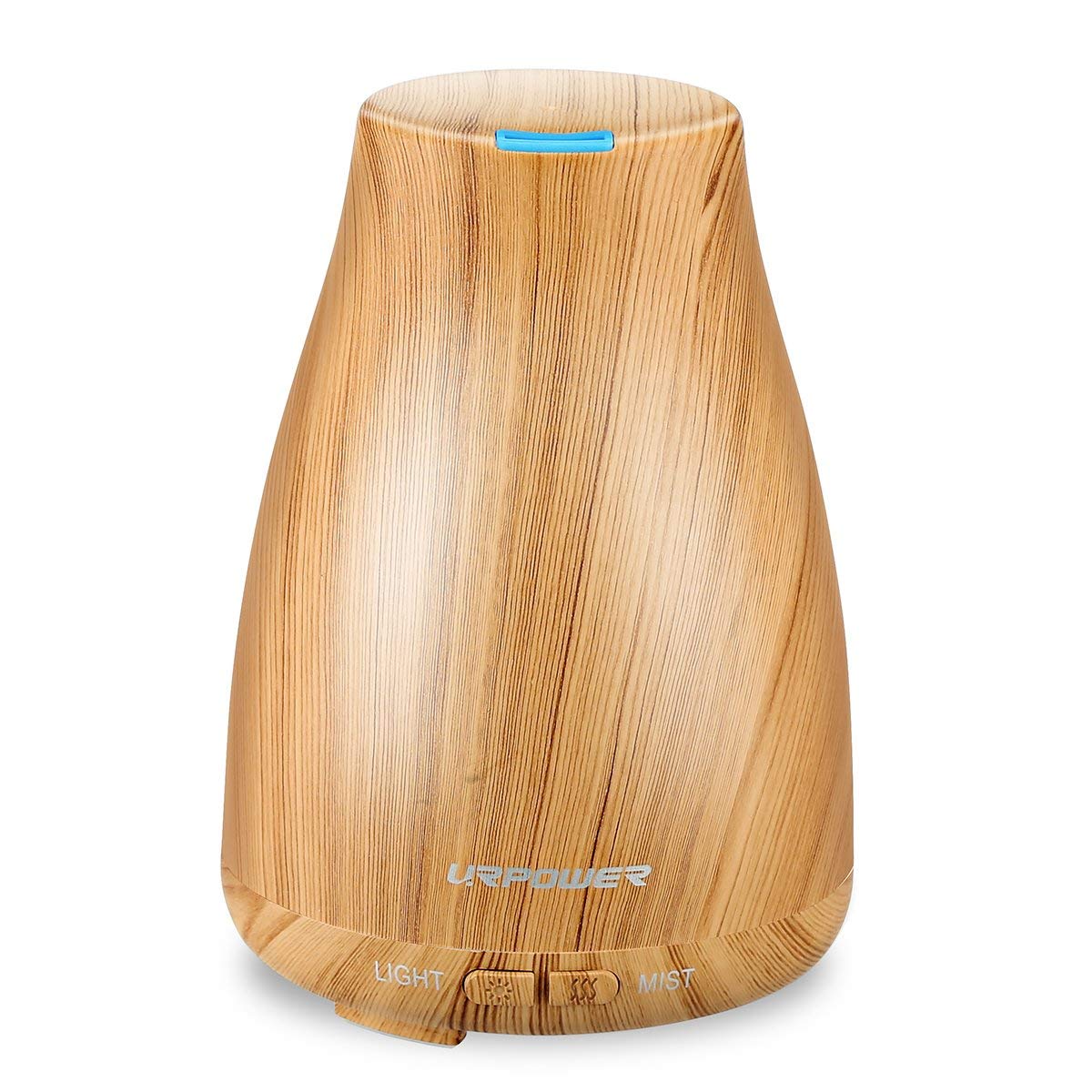 URPOWER 2nd Version Essential Oil Diffuser Aroma Essential Oil Cool Mist Humidifier with Adjustable Mist Mode, Waterless Auto Sh