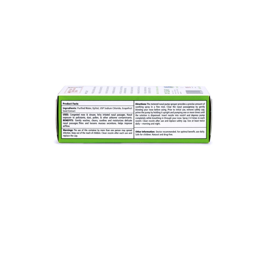 Xlear Nasal Spray, Natural Saline Nasal Spray with Xylitol, Nose Moisturizer for Kids and Adults, 1.5 fl oz (Pack of 6)