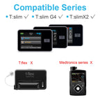 iGuerburn 360 Rotating Case for Tandem tslim X2, Insulin Pump Holder for t Slim/t:Slim G4, t: Holster Belt Clip Not Easy Fall &