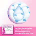 Playtex Simply Gentle Glide Unscented Tampons, Super Absorbency, 36 Count (Pack of 1) (Packaging May Vary)