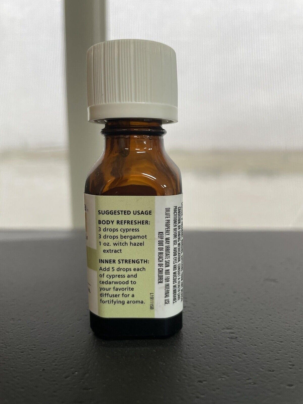 Aura Cacia 100 Percent Pure Cypress Essential Oil, 0.5 Ounce - 6 per case.6