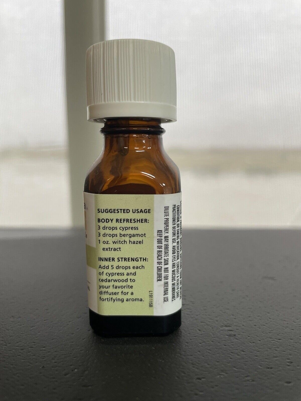 Aura Cacia 100 Percent Pure Cypress Essential Oil, 0.5 Ounce - 6 per case.6