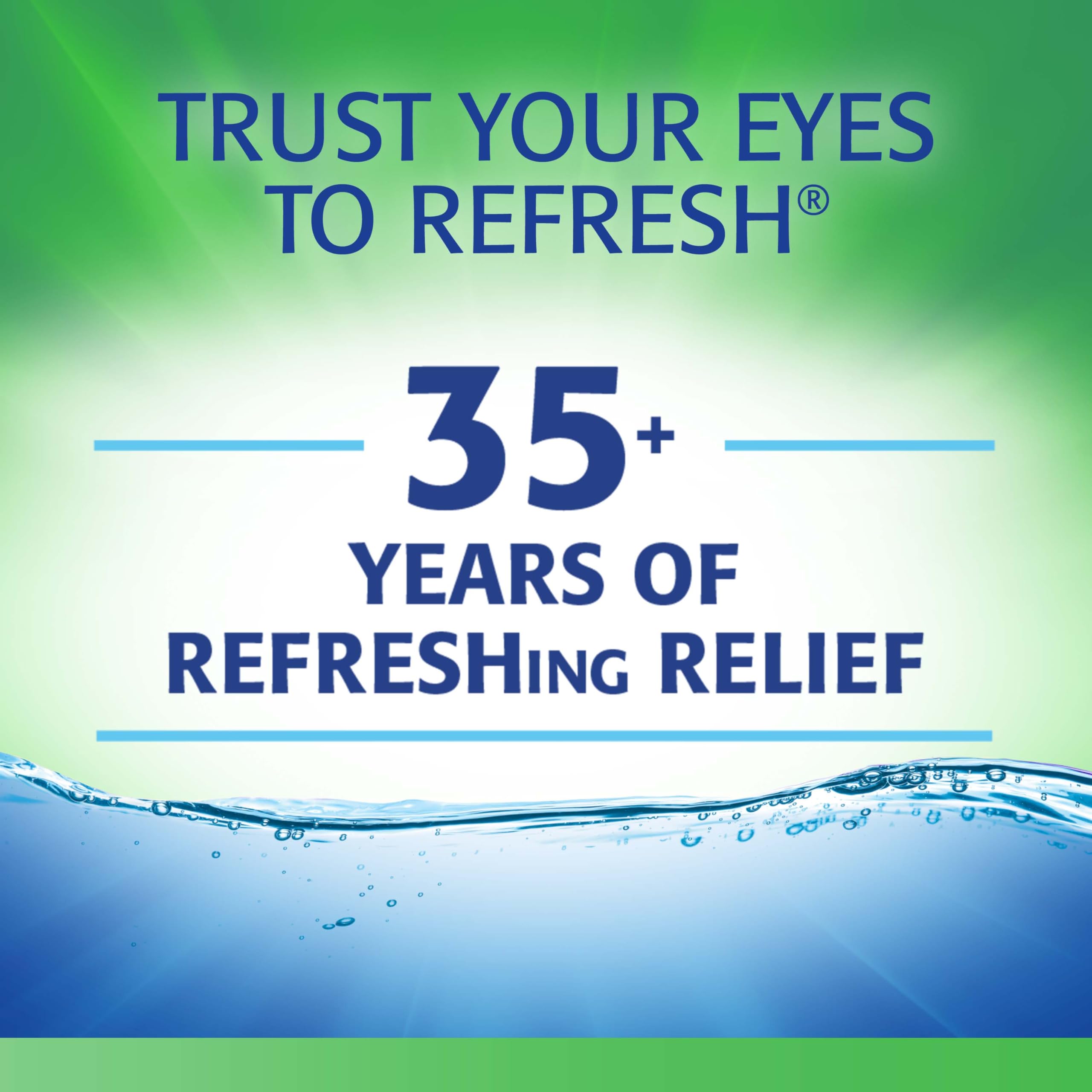 Refresh Tears PF Preservative-Free Artificial Tears Lubricant Eye Drops, 0.33 fl oz (10 mL)