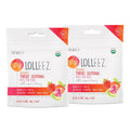 Lolleez Organic Lollipops Variety Pack for Sore Throat Relief - Strawberry, Watermelon & Orange Mango, 30 Total