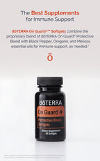 doTERRA - On Guard+ Softgels Essential Oil Protective Blend - 60 Softgels