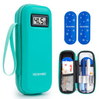 YOUSHARES Insulin Cooler Travel Case with Temperature Display - Refrigerated Medicine Cooler Travel Case Diabetic Travel Case wi