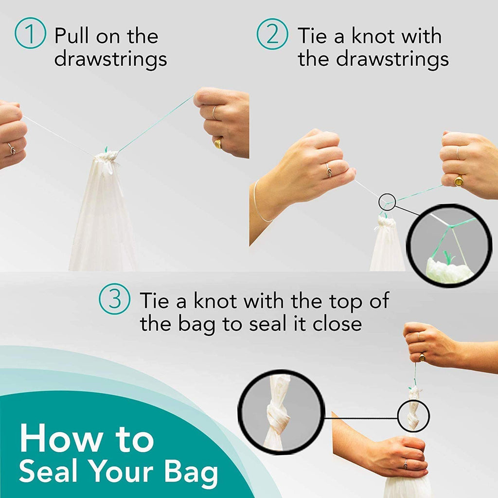 The Original CareBag Vomit Bag with Super Absorbent Pad, Box of 20 Bags - Absorbent Emesis Bag for Emergency - Medical Grade, Di