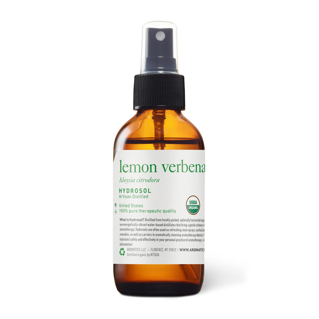Aromatics International Lemon Verbena Hydrosol 100ml | Citrus Aromatic Mist for Freshness