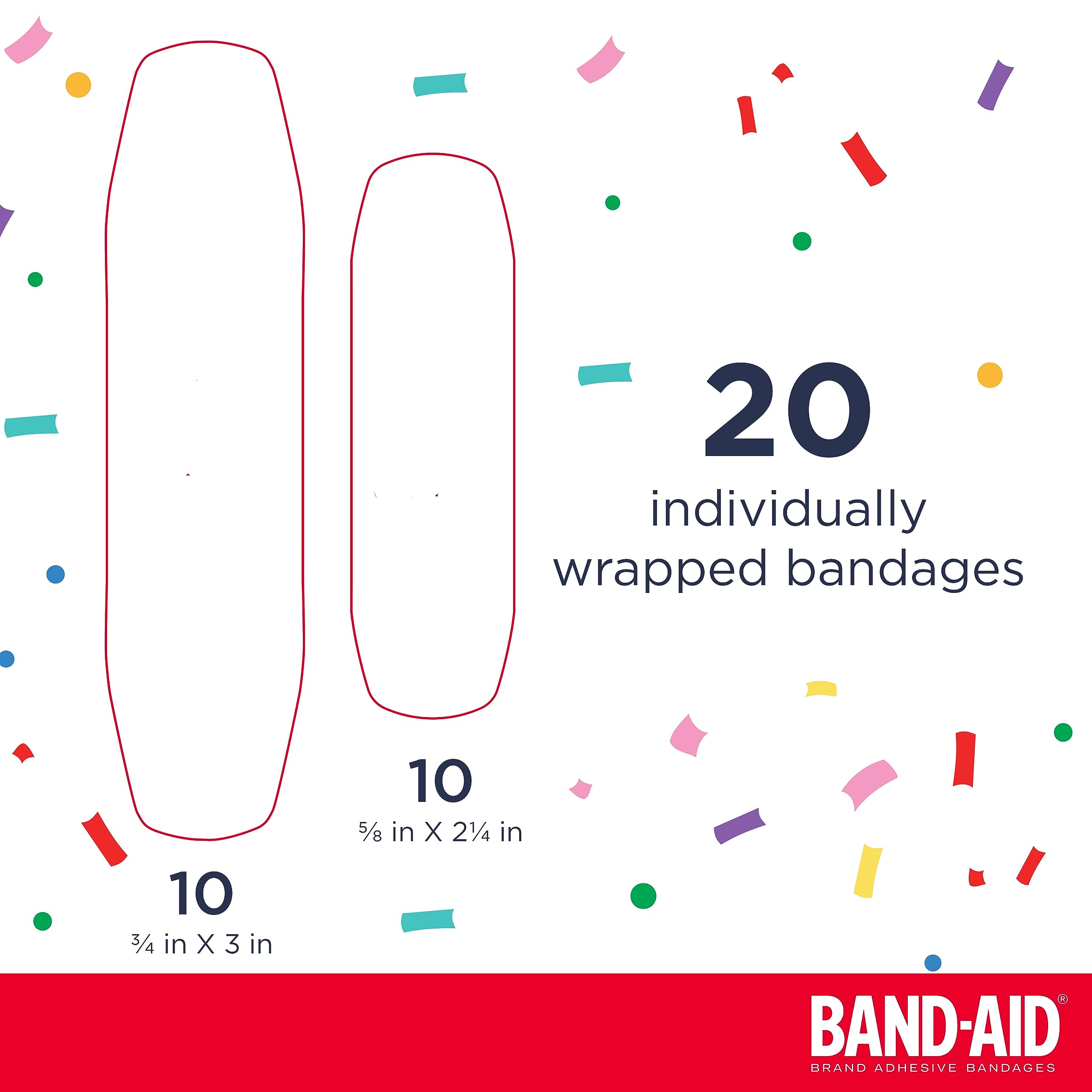 Band-Aid Brand Adhesive First Aid Bandages for Minor Cuts & Scrapes, Wound Care Featuring Disney Pixars Inside Out Characters,