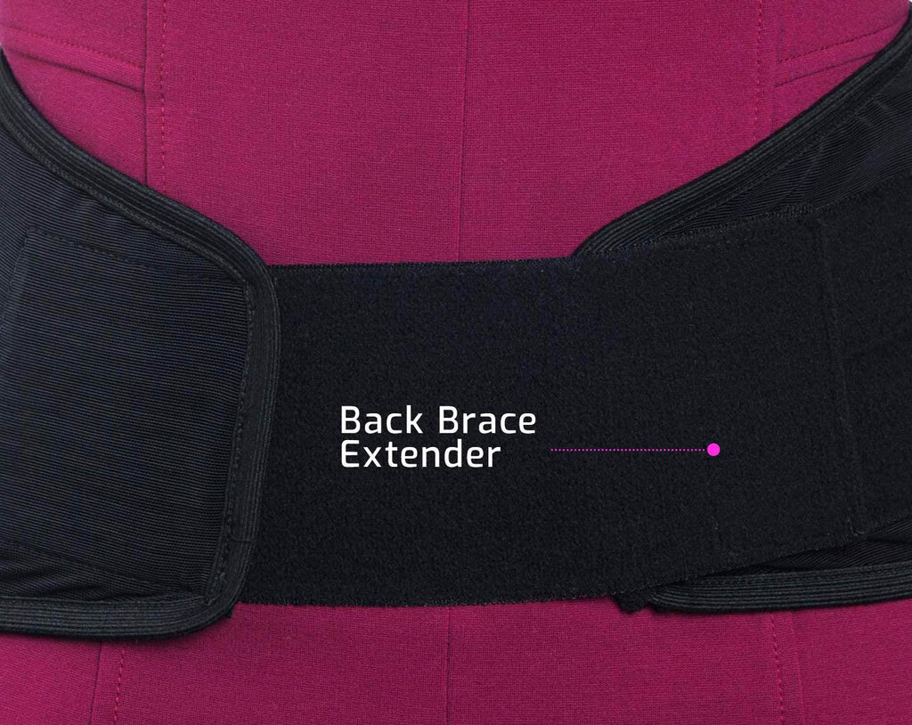 Spand-Ice Extender Strap - Multipurpose Elastic Hook and Loop Extension for Ice Packs, Ice Belts, Back/Knee/Ankle Braces, Vests,