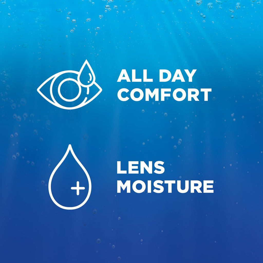 Renu Contact Lens Solution Multipurpose Disinfectant, Advanced Formula Lens Cleaner, Cleans & Moisturizes Soft & Silicon Hydroge